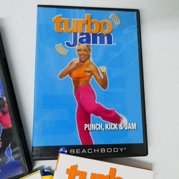 Turbo Jam Bundle Beachbody DVD's Guide book Weight loose Active at home workout - Picture 5 of 9